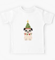 It's Christmas for Pug's sake Kids T-Shirt