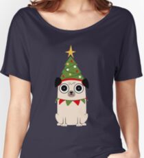 It's Christmas for Pug's sake Women's Relaxed Fit T-Shirt