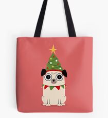 It's Christmas for Pug's sake Tote Bag