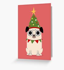 It's Christmas for Pug's sake Greeting Card