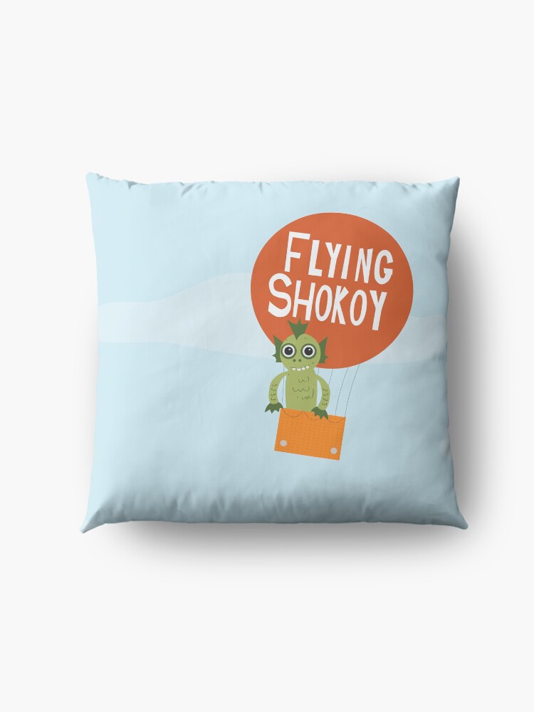 Alternate view of Flying Shokoy Floor Pillow
