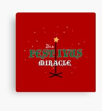 Its A Festivus Miracle - Funny Quote Design Canvas Print