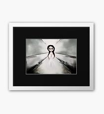 I feel like a ghost. Framed Print