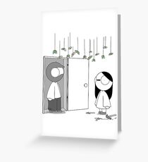 Mistletoe Greeting Card