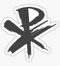 chi rho Sticker