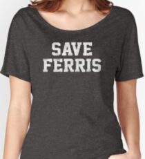 Save Ferris Distressed Women's Relaxed Fit T-Shirt