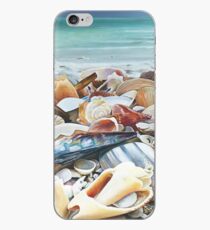 Seashell painting "Happy Collaboration" iPhone Case