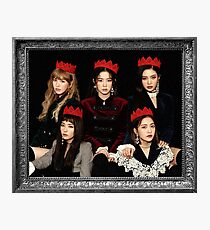 RED VELVET PEEK-A-BOO Photographic Print
