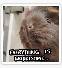 Worrisome Bumble Sticker