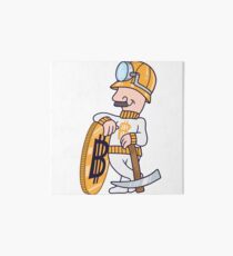 Bitcoin mining #8 (BTC) Art Board