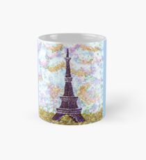 Eiffel Tower Pointillism by Kristie Hubler Mug