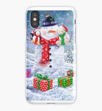 SNOWMAN AND CHUMS iPhone Case