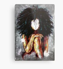 Naturally I Metal Print