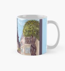 Paris Eiffel Tower inspired impressionist landscape by Kristie Hubler Mug