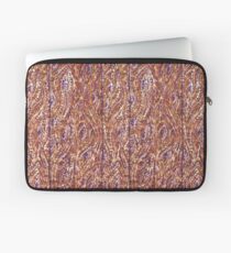 Wood Planks Pointillism by Kristie Hubler Laptop Sleeve