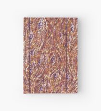 Wood Planks Pointillism by Kristie Hubler Hardcover Journal