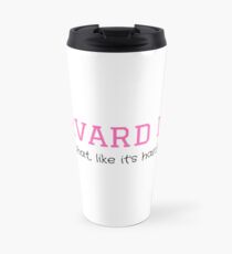 Harvard Blonde Travel Mug