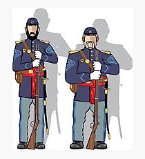 Vintage Soldier Photographic Print