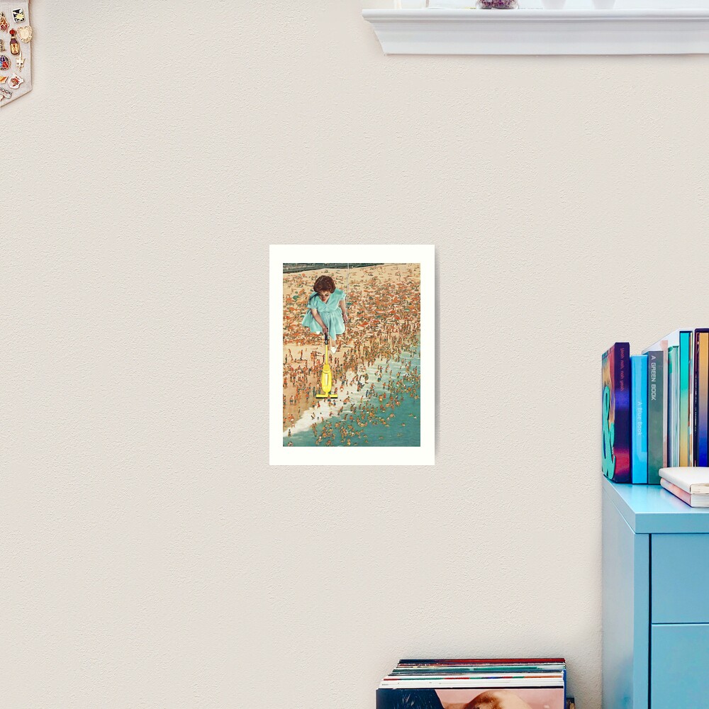 OCD Lady Art Print