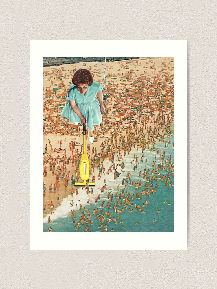 Alternate view of OCD Lady Art Print