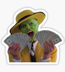 Jim Carrey The Mask Sticker