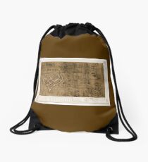 Collage Of Vintage Sheet Music - Beeswax Drawstring Bag