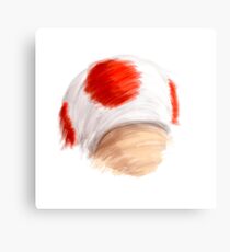 Minimalist Toadstool Canvas Print