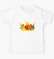 Minimalistische Prinzessin Toadstool Kinder T-Shirt