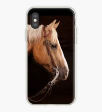 Palomino Quarter Horse at DSR Ranch iPhone Case