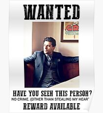 gesucht: oscar isaac Poster