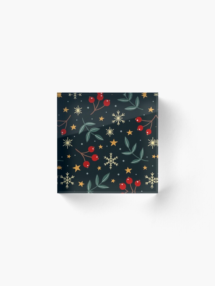 Alternate view of Winter magic Acrylic Block