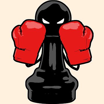 Chess boxing illustration Photographic Print by itisjakob