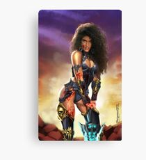 SWORD GIRL Canvas Print