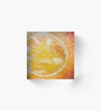 Die Sonne Acrylblock