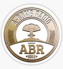A-Bombe Radio Aufkleber Sticker