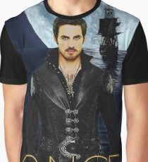 Captain Hook Comic Poster "Moonlight" Graphic T-Shirt