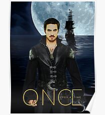 Captain Hook Comic Poster "Mondschein" Poster