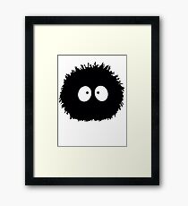 Soot Ball Framed Print