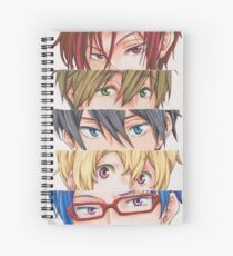 Free! Iwatobi swim club eyes Spiral Notebook
