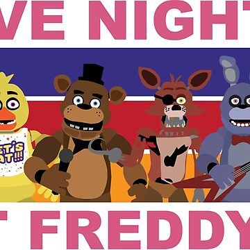 Five Nights At Freddy's Sticker for Sale by RodGraphics