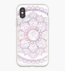 Pink Lotus iPhone Case