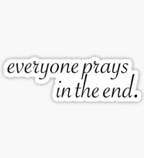 Sam Smith Pray Lyrics Sticker