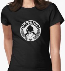 C&S Union: Union of Killer Whale Tank Clean and Scrub Men Women's Fitted T-Shirt