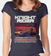 Knight Rider Women's Fitted Scoop T-Shirt