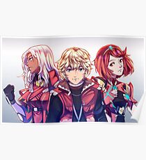 Red Trio Poster