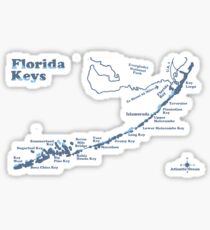 The Florida Keys. Sticker