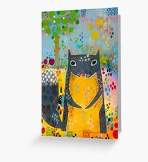 Eichhörnchen Grußkarte