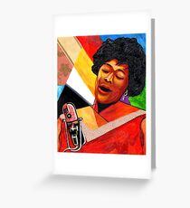 Ella Fitzgerald Lady of Song Greeting Card