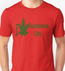 0025 I Love Guatemala City Unisex T-Shirt