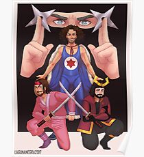 Samurai Abstinence Patrol Poster